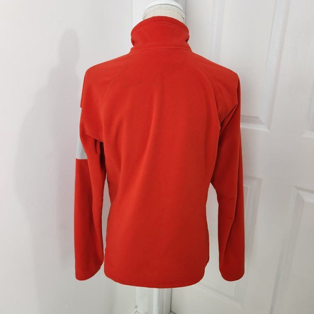 Eddie Bauer First Ascent Pullover Womens PL Red Fleece Hiking Climbing Gorpcore - Picture 13 of 14